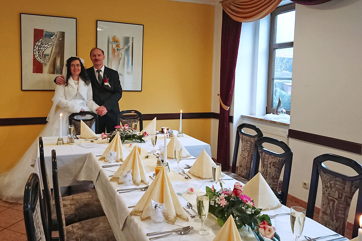 Hochzeit im Hotel Bohlenblick in Saalfeld